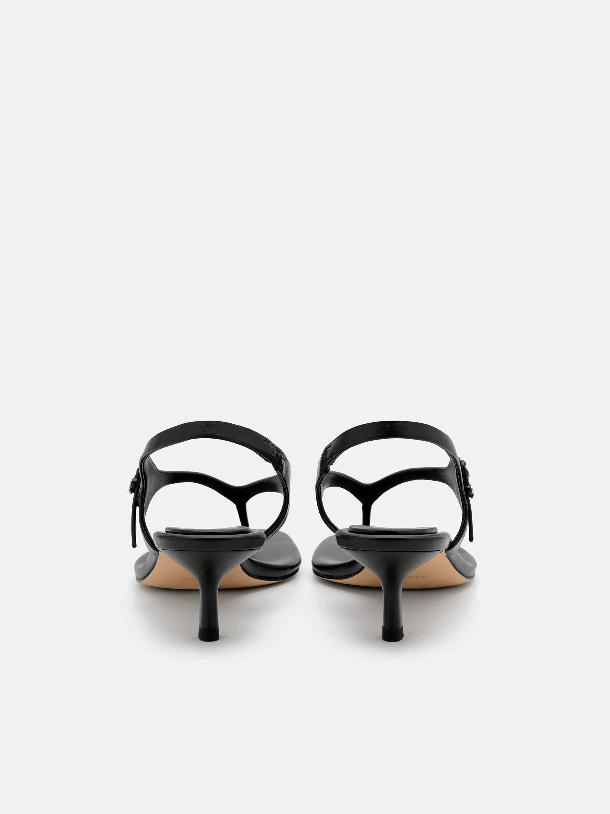 Eny Leather Heel Sandals - Image 4