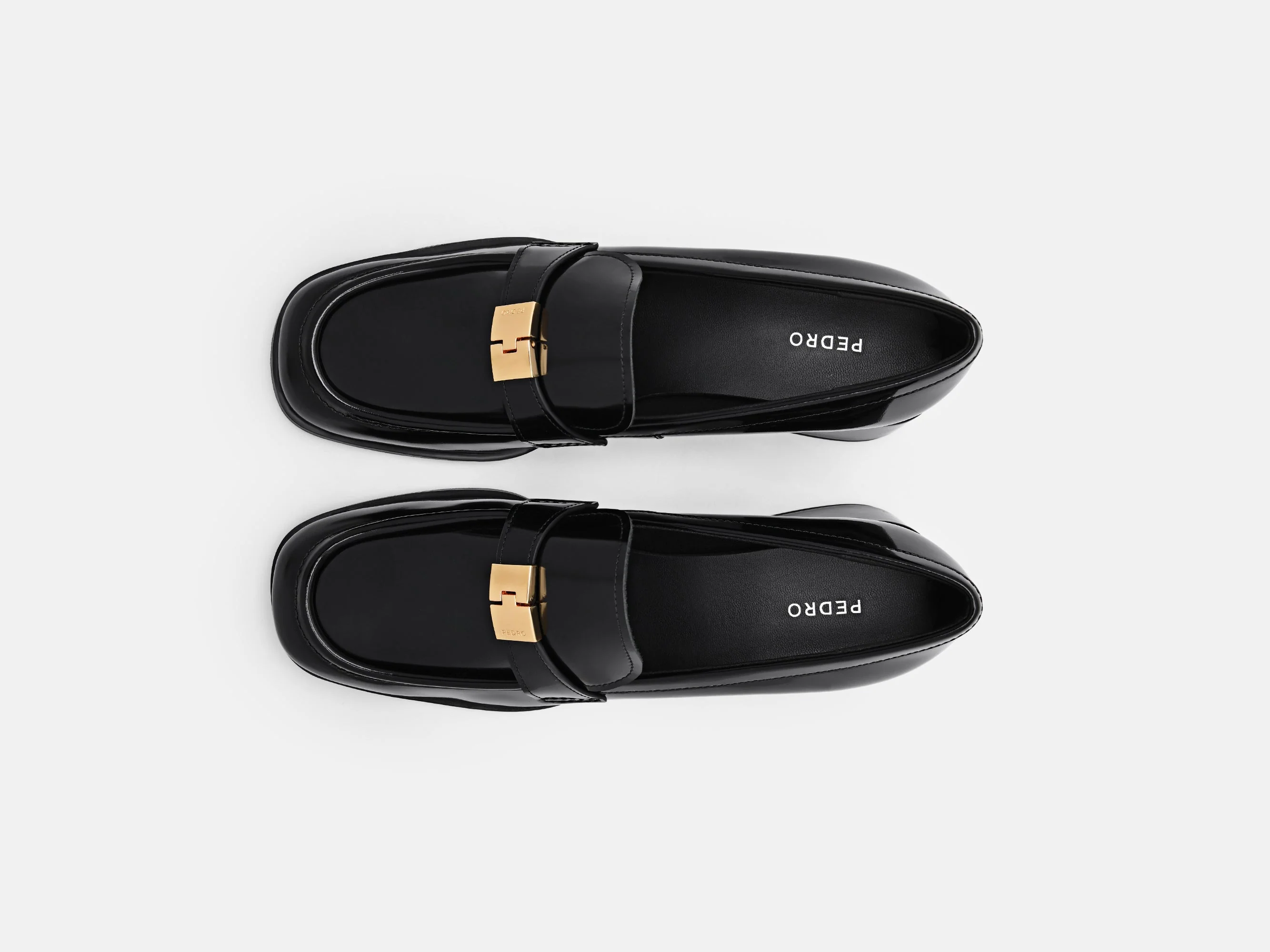Jatte Leather Heel Loafers - Image 10