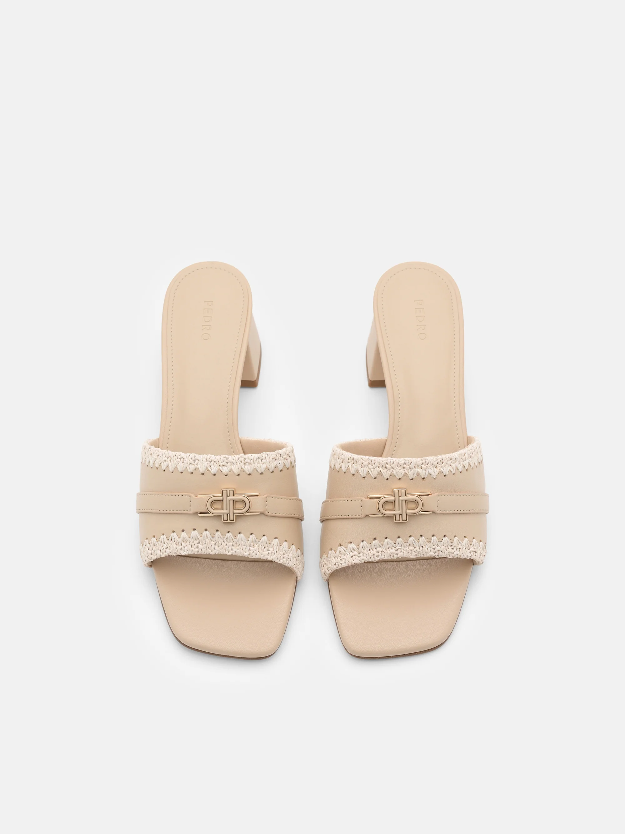 Ingrid Leather Heel Sandals - Image 3