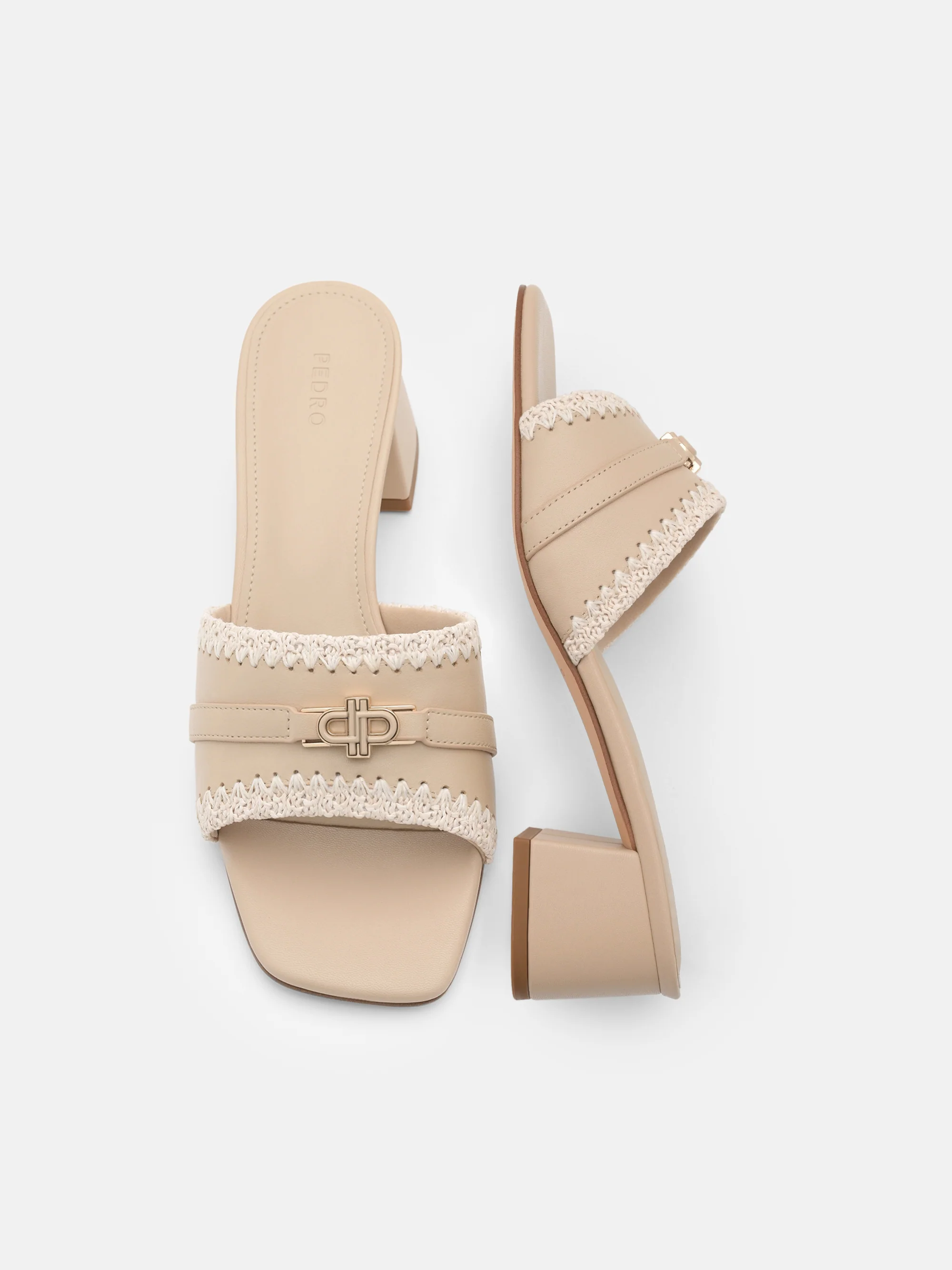 Ingrid Leather Heel Sandals - Image 5