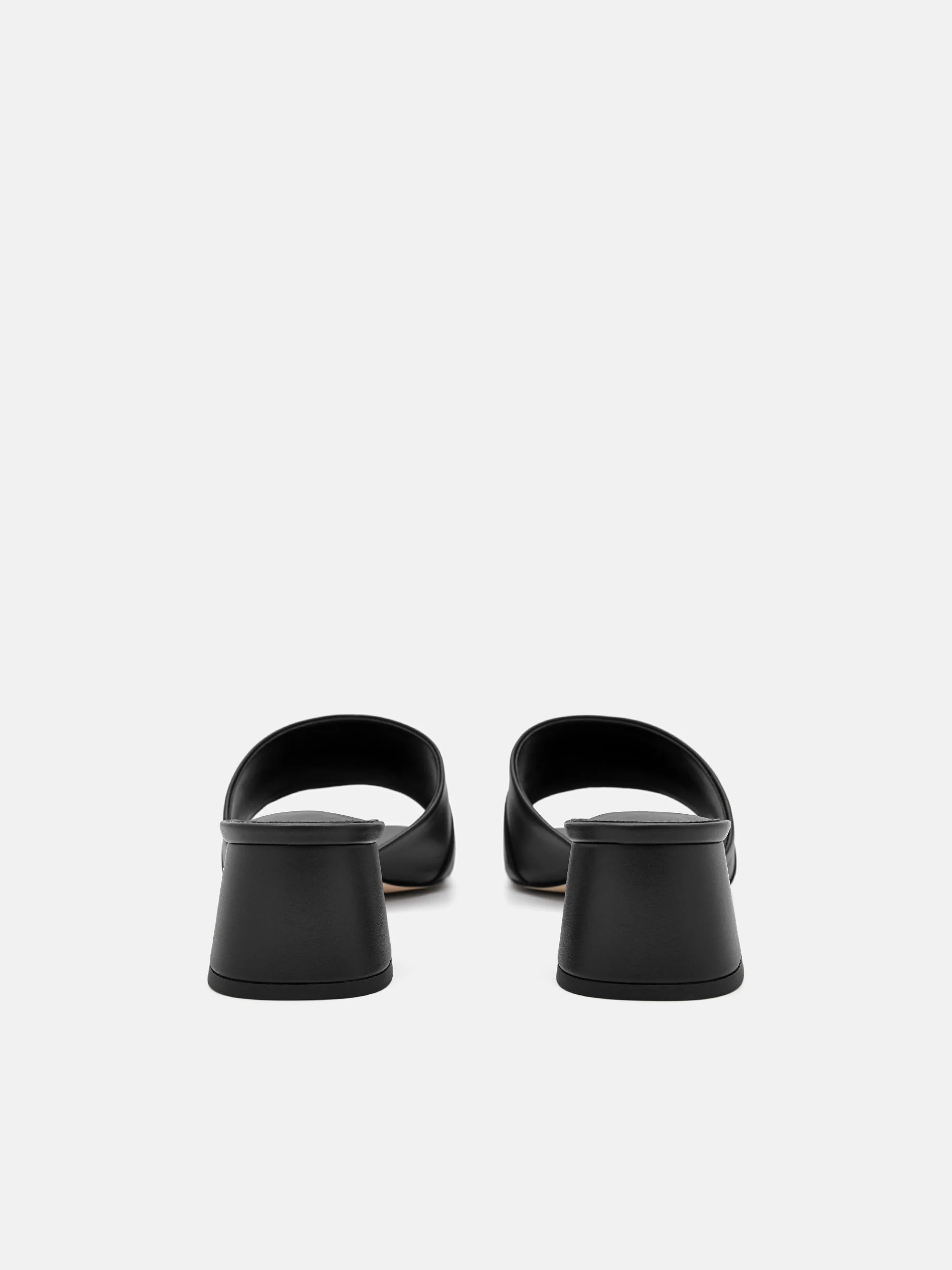 PEDRO Icon Leather Heel Sandals - Image 7