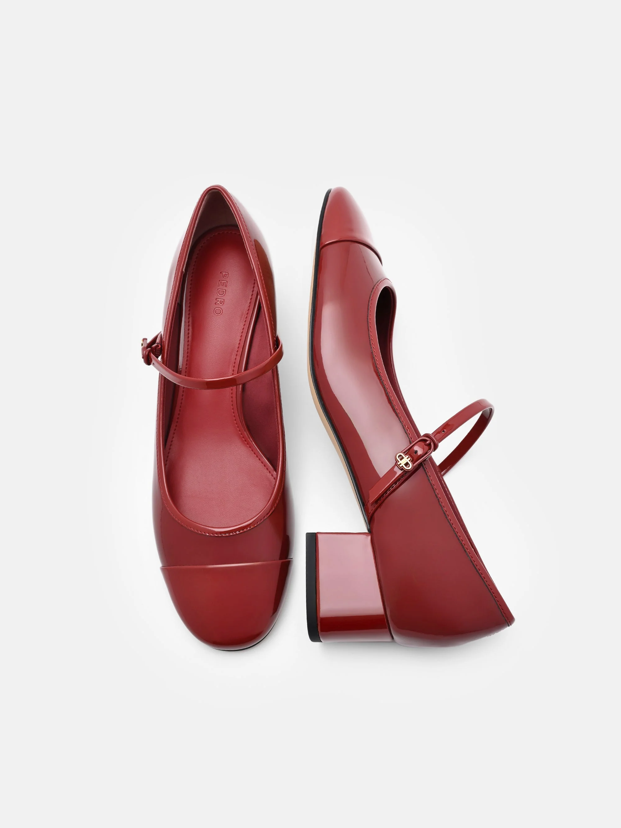 Claude Leather Mary Jane Pumps - Image 17