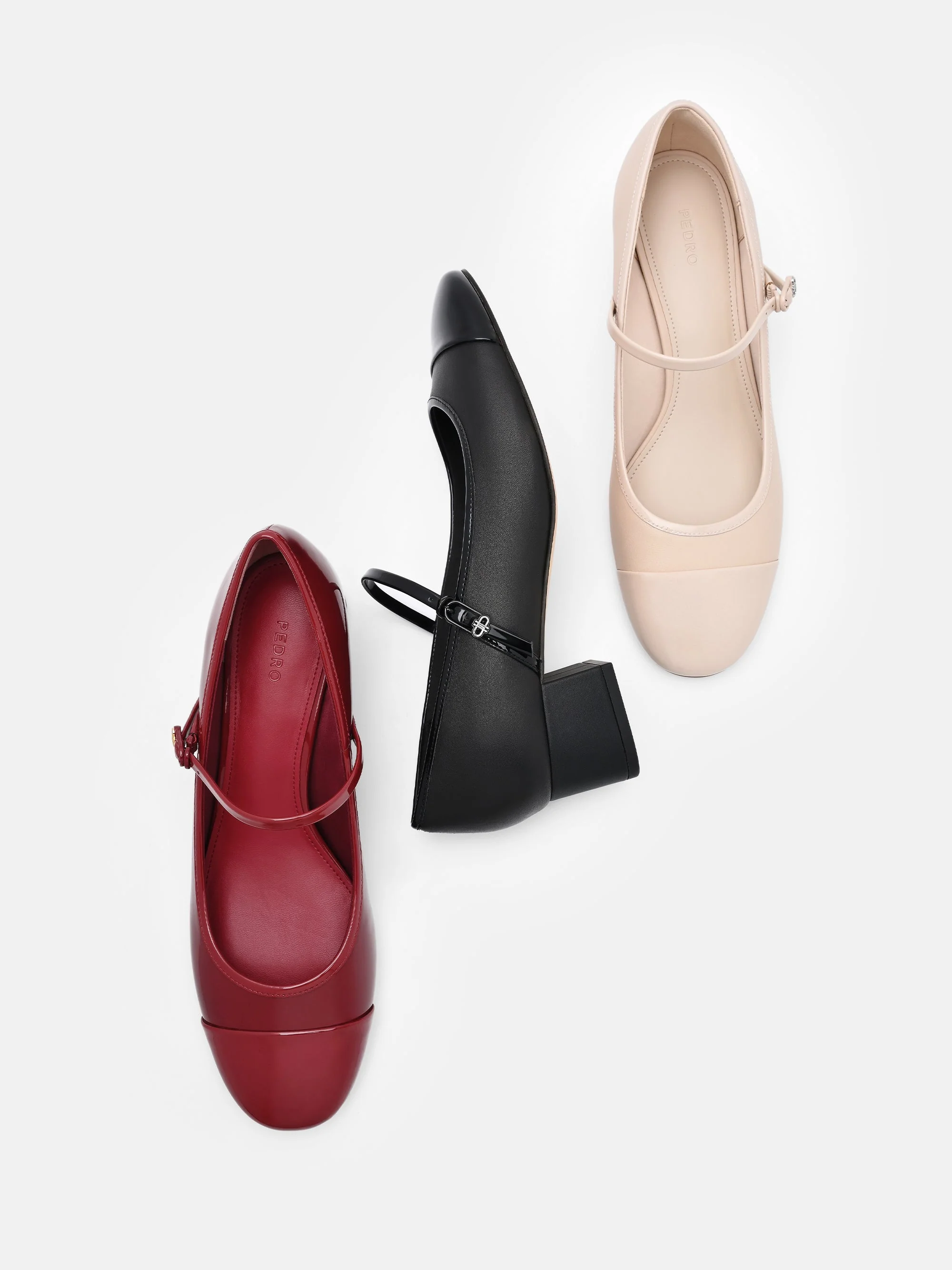 Claude Leather Mary Jane Pumps - Image 18
