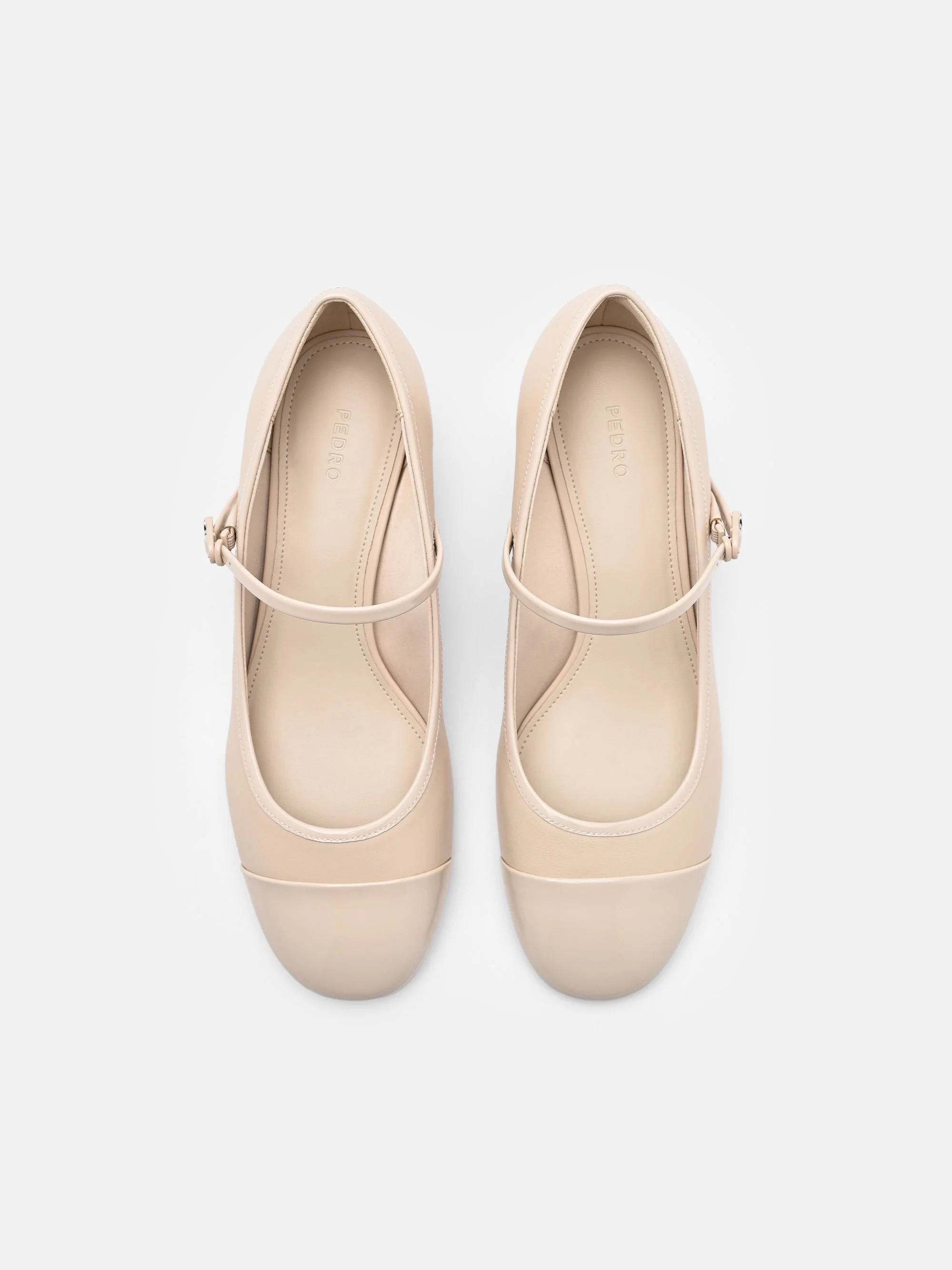 Claude Leather Mary Jane Pumps - Image 3