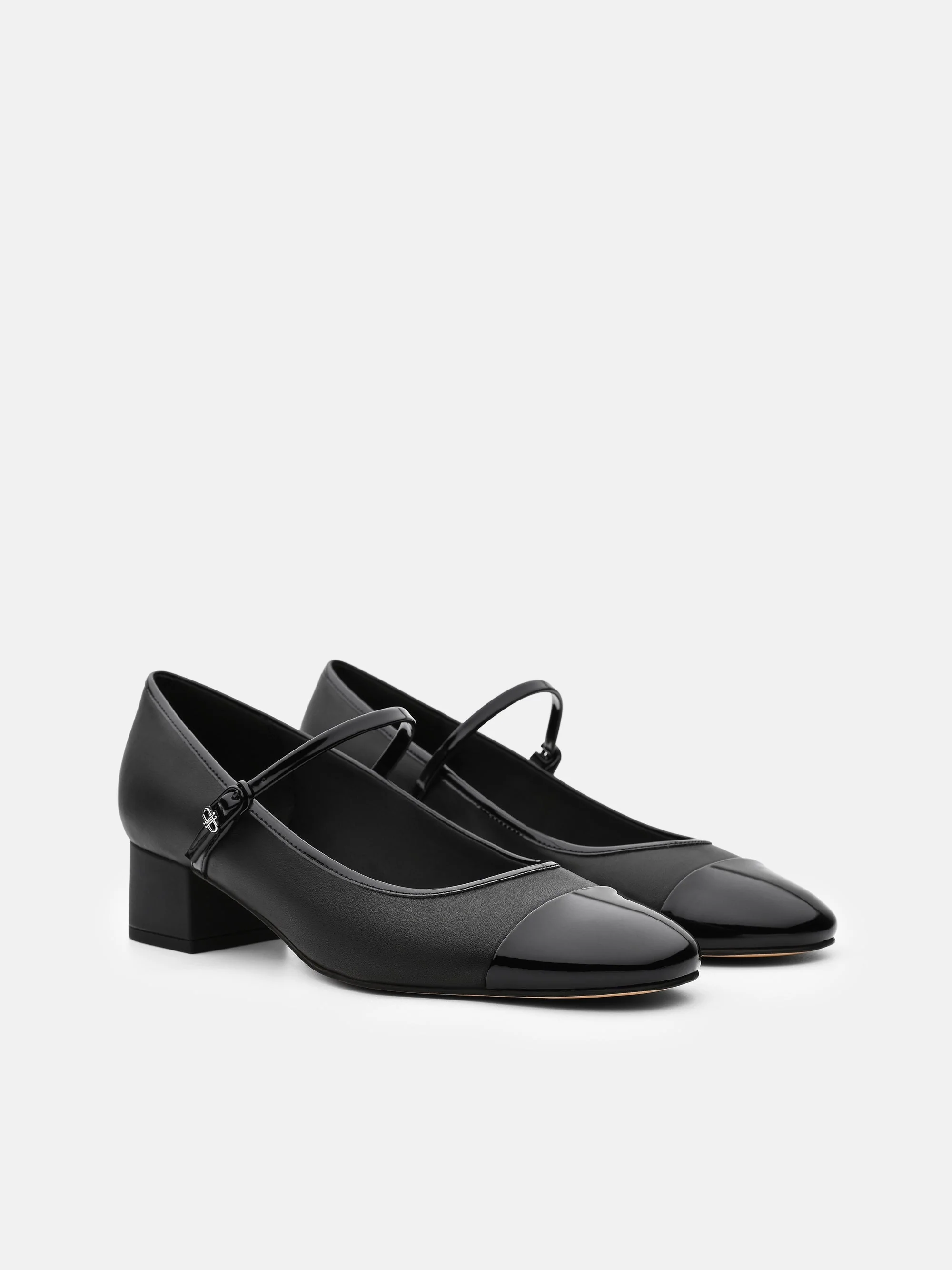 Claude Leather Mary Jane Pumps - Image 8