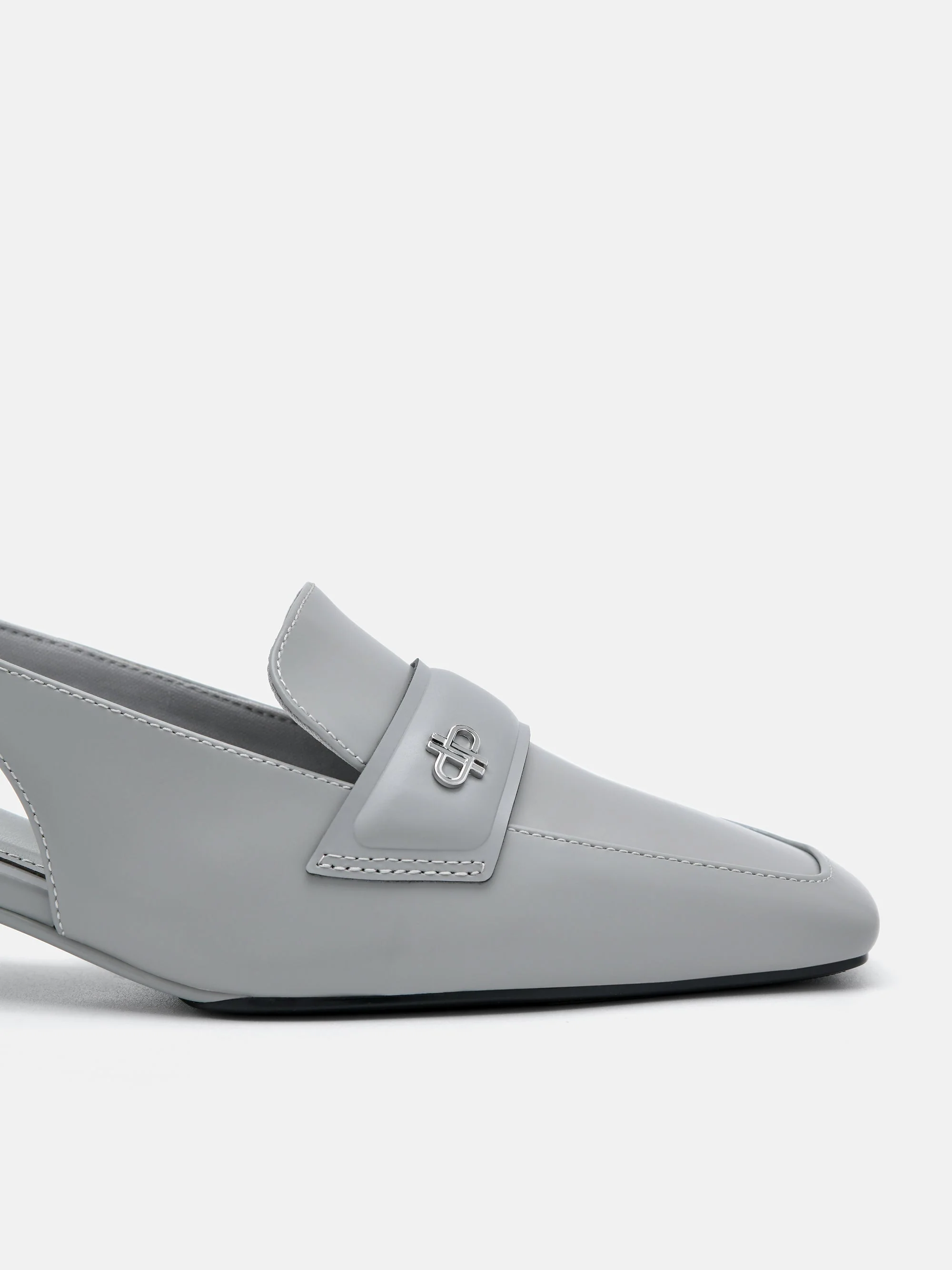 PEDRO Studio Leather Slingback Pumps - Image 5