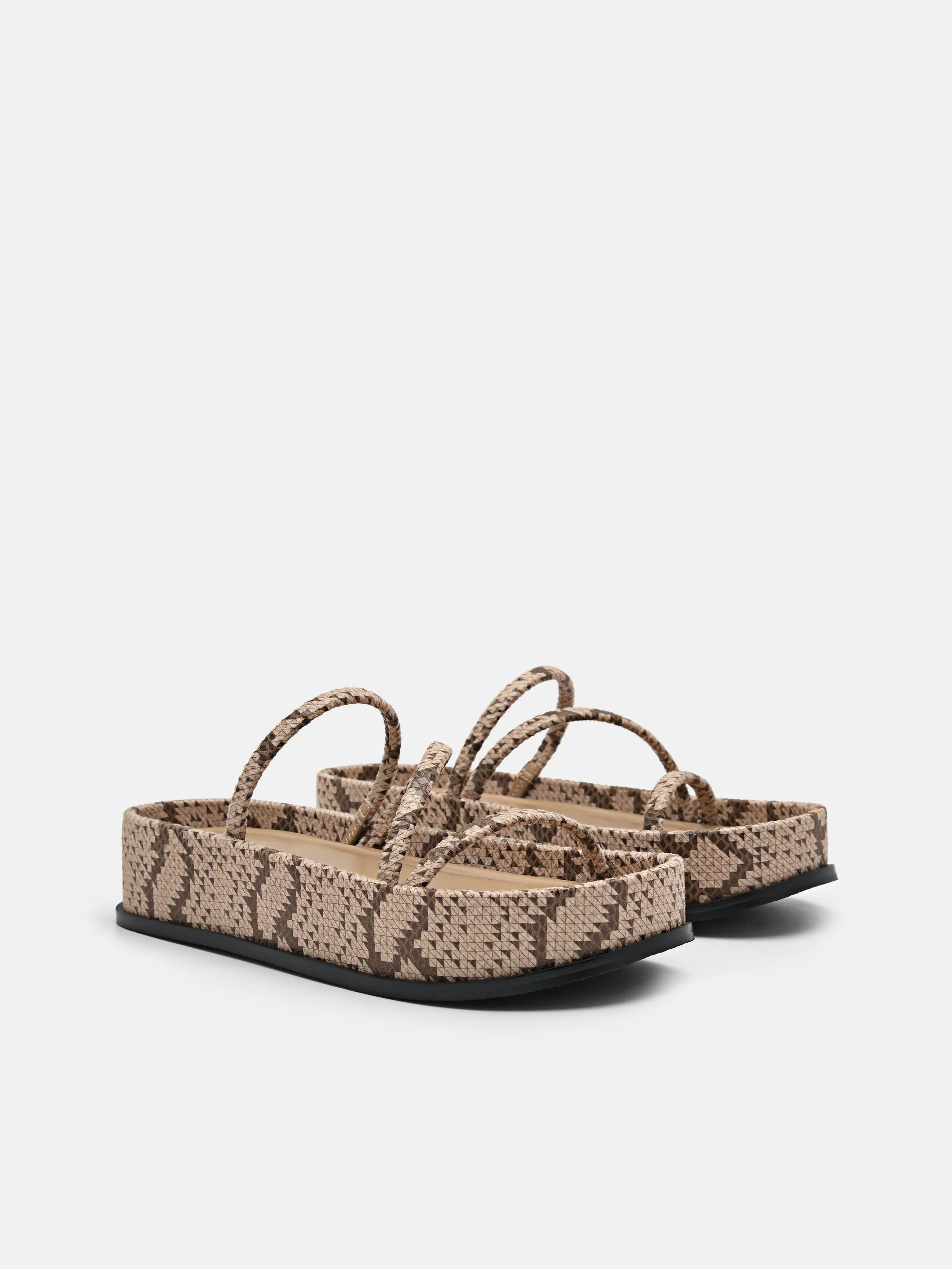 Strappy Platform Sandals - Image 2