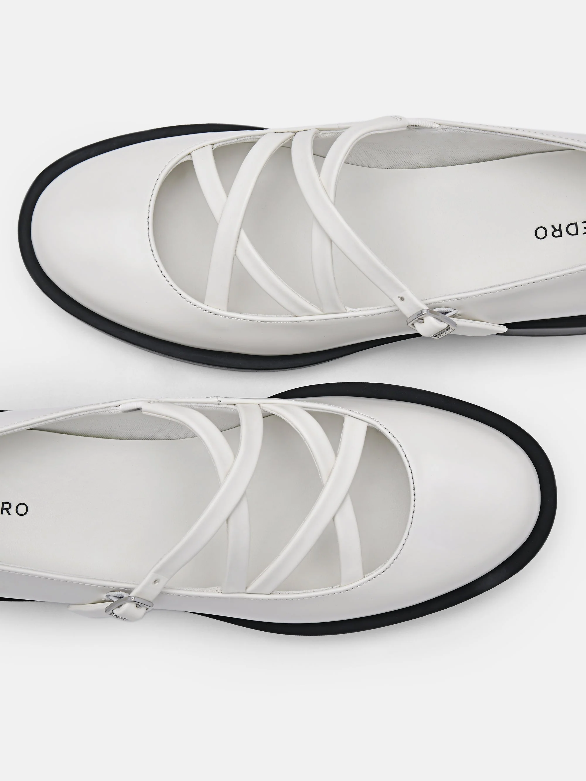 Adria Leather Ballerina Loafers - Image 5