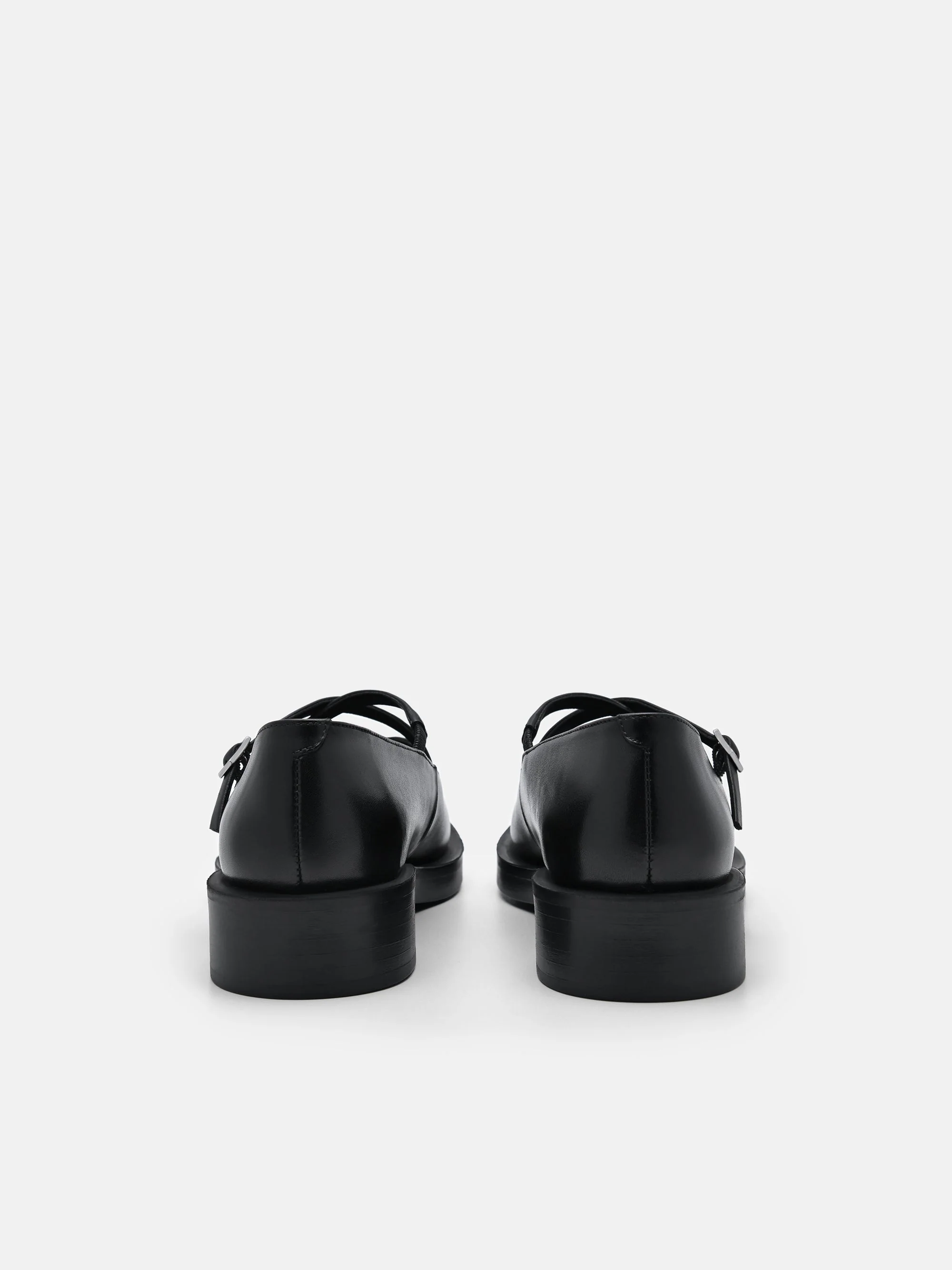 Adria Leather Ballerina Loafers - Image 8
