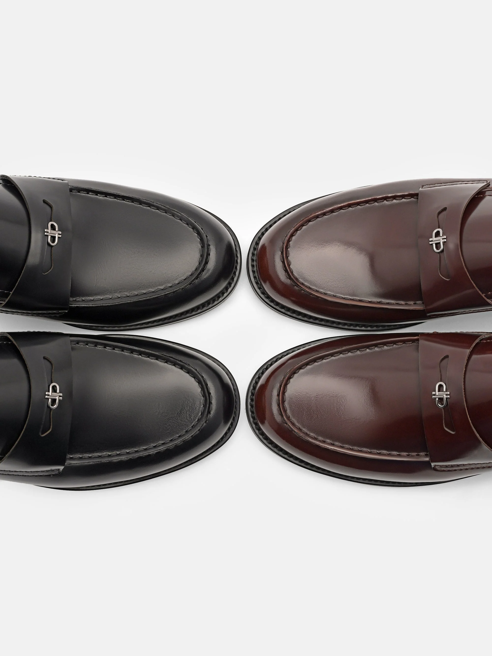 Mackenzie Leather Mule Loafers - Image 6