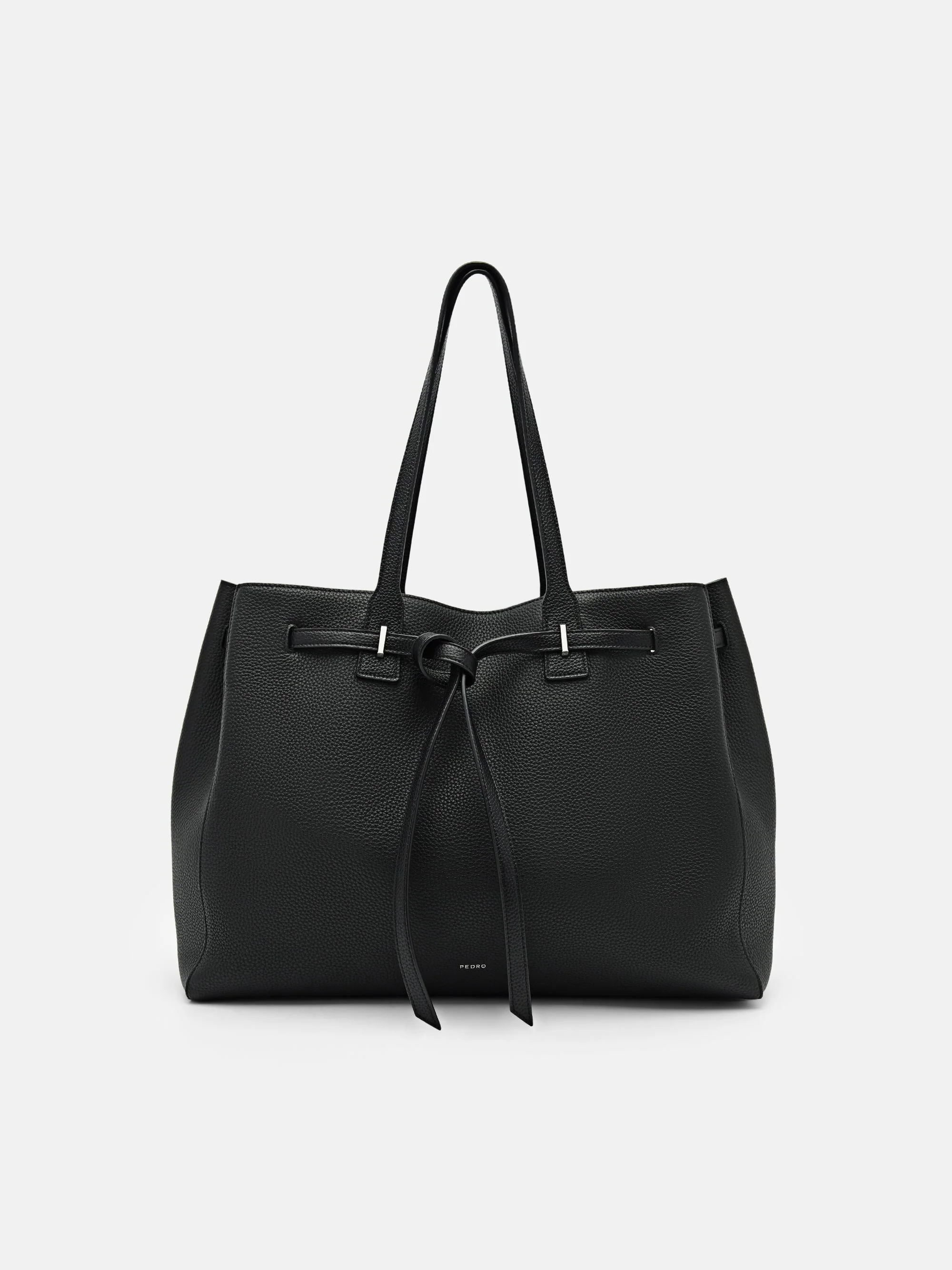 Demi Oversized Leather Tote Bag - Image 10