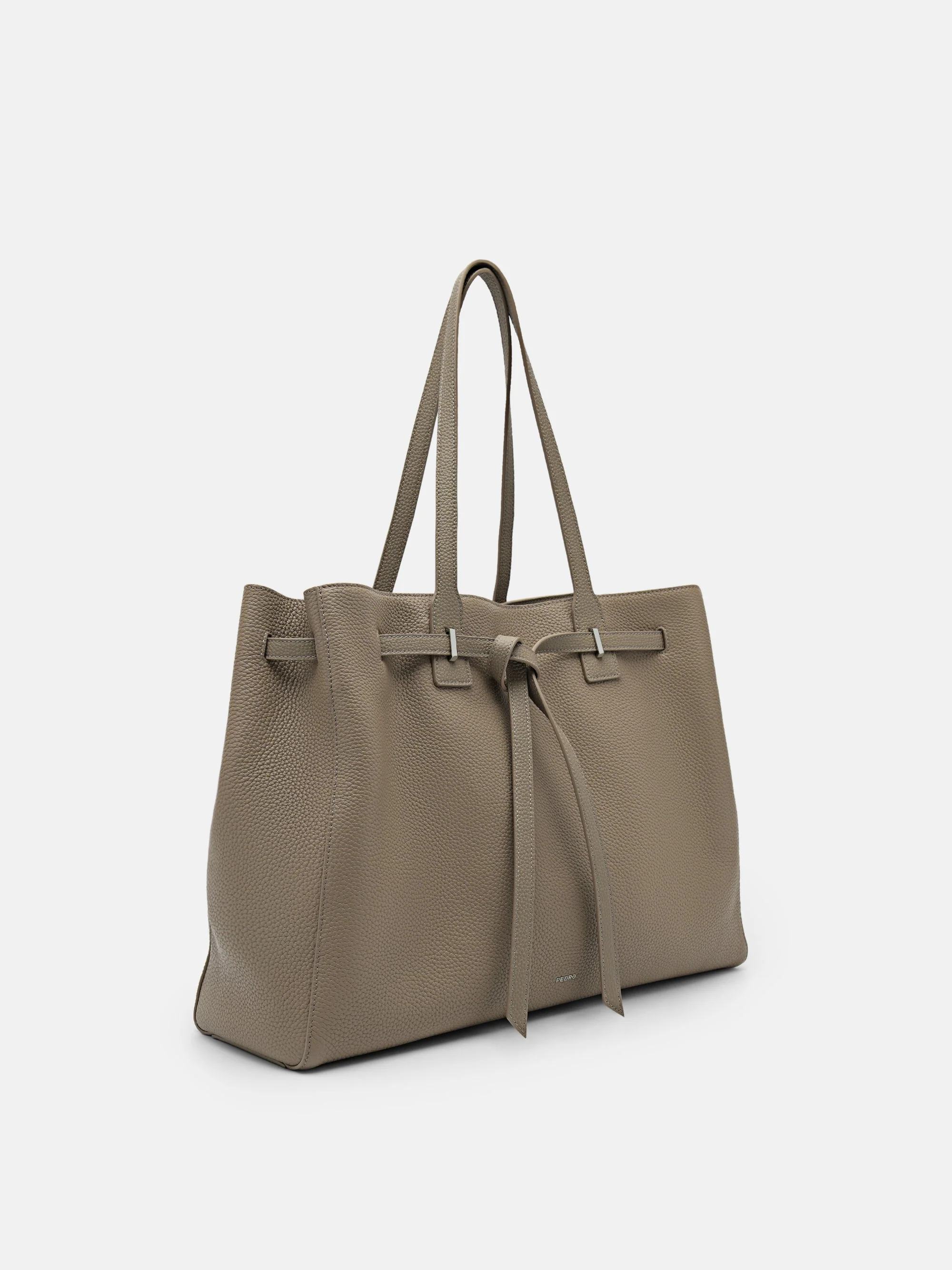 Demi Oversized Leather Tote Bag - Image 5