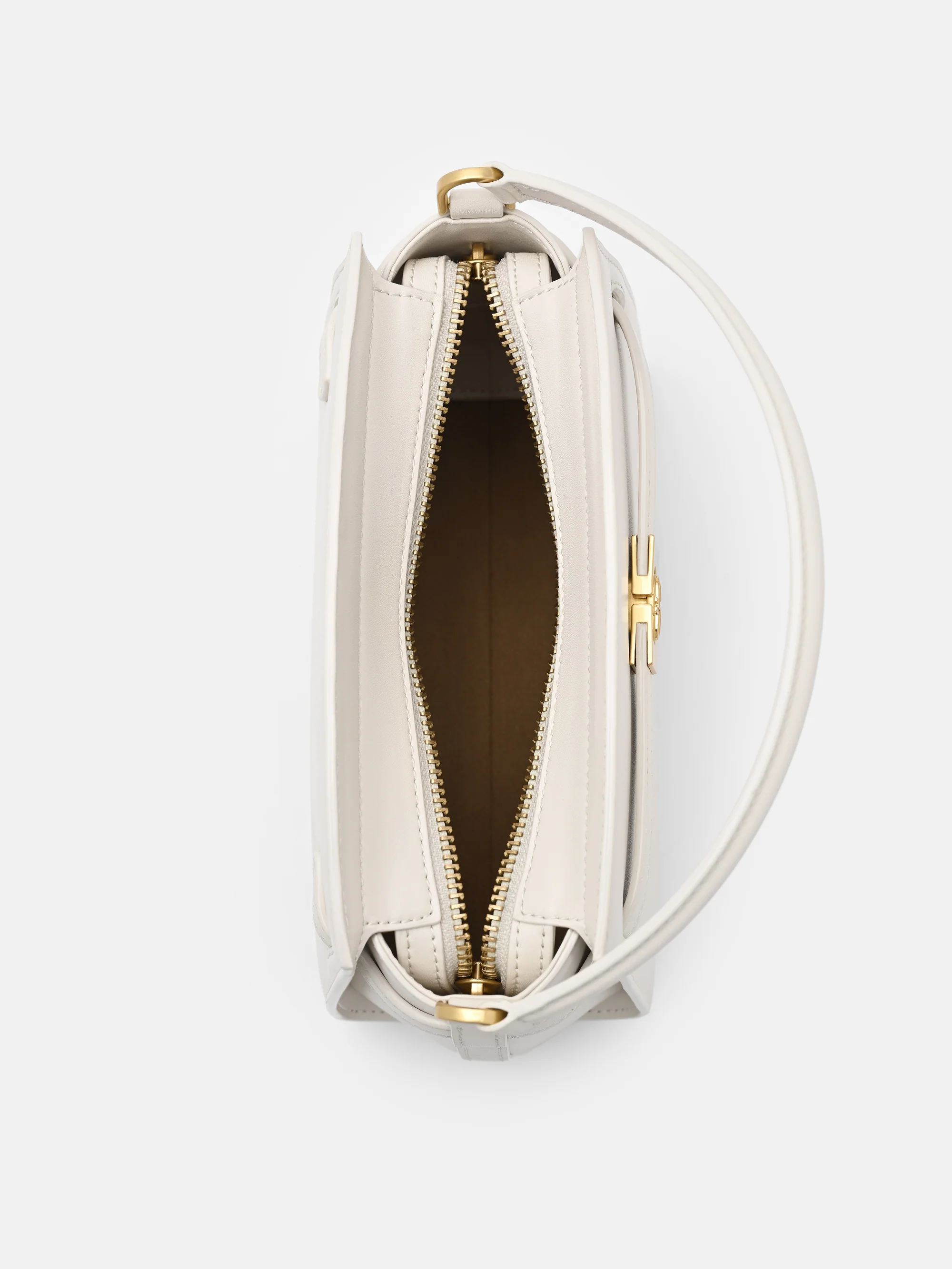 Belted Leather Handbag - Image 6