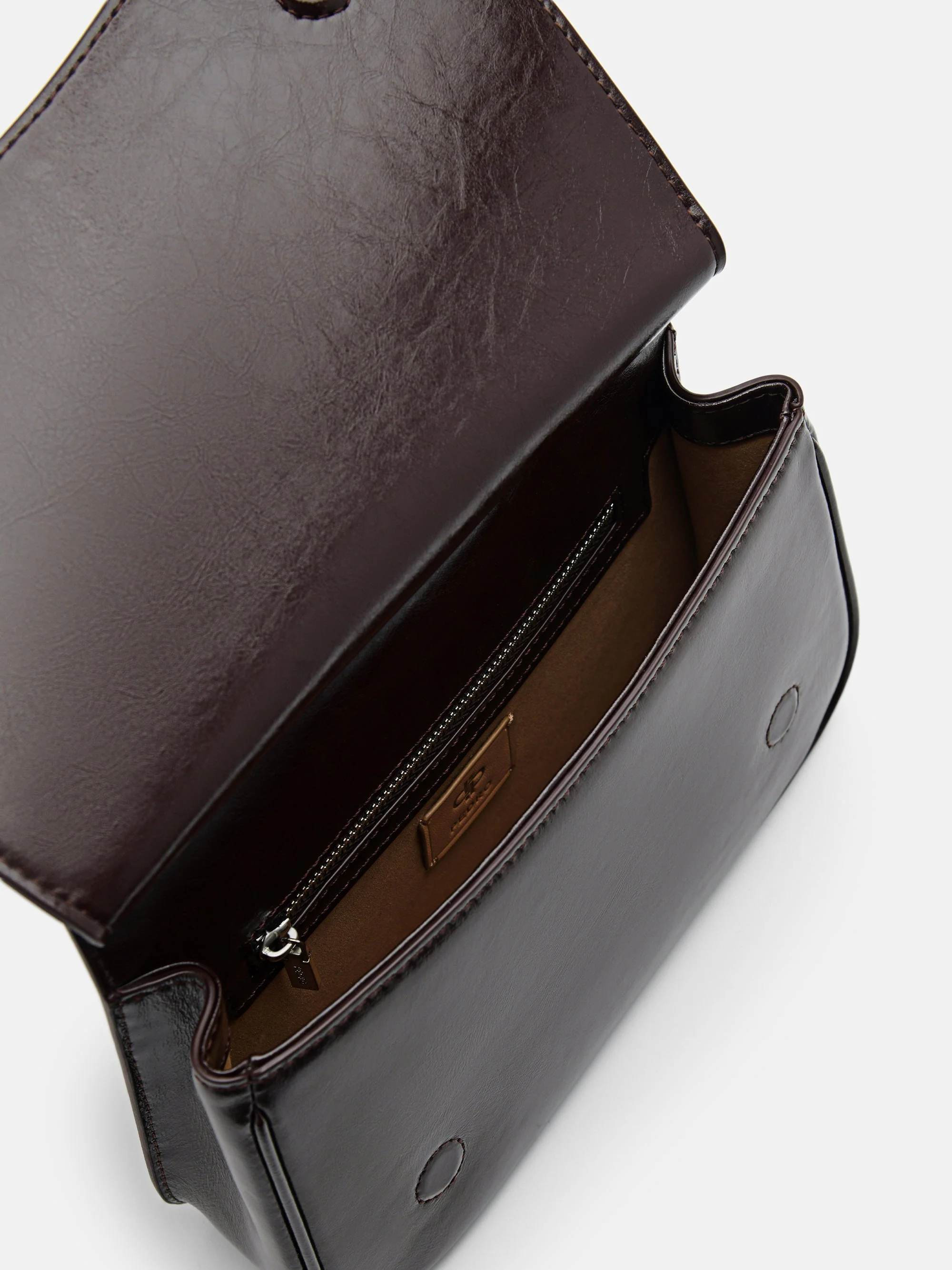 PEDRO Icon Leather Studded Shoulder Bag - Image 12