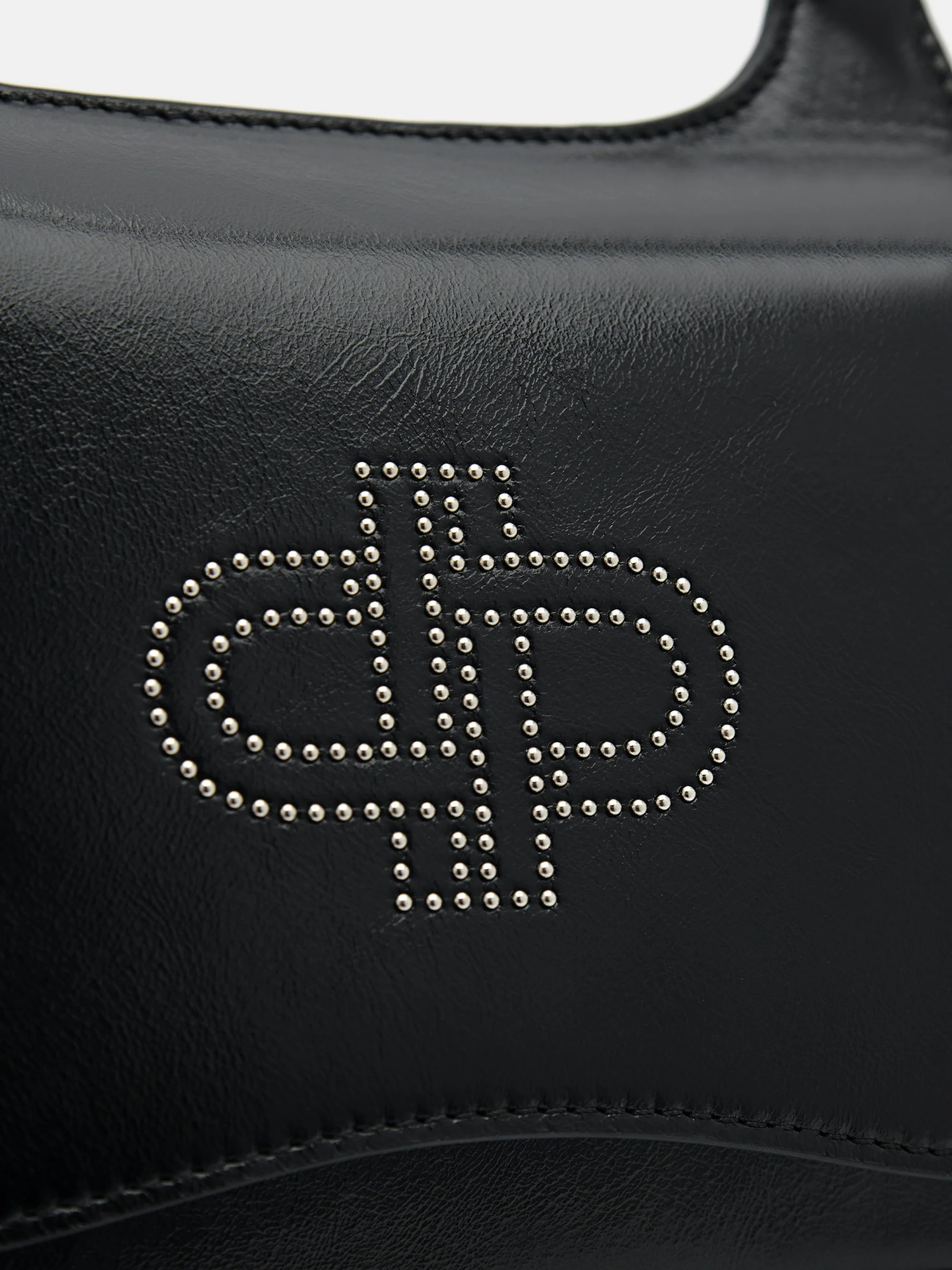 PEDRO Icon Leather Studded Shoulder Bag - Image 5
