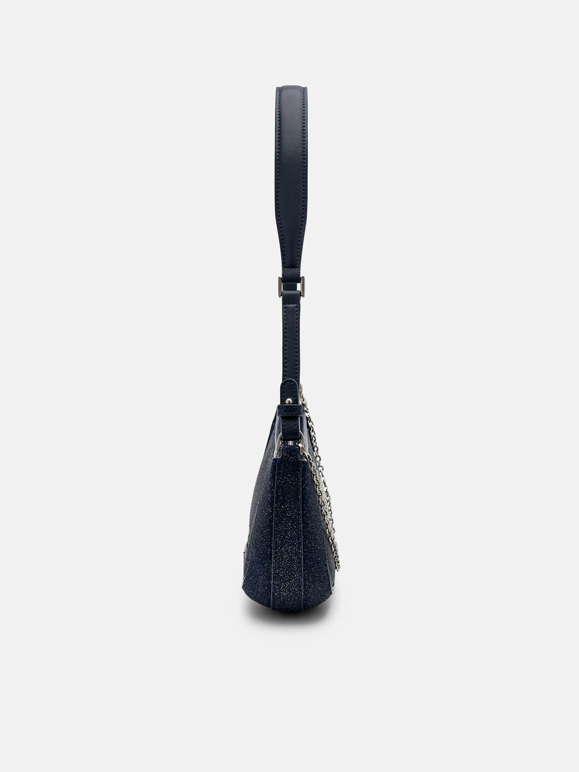 PEDRO Icon Oiled Leather Studded Shoulder Bag - Image 5