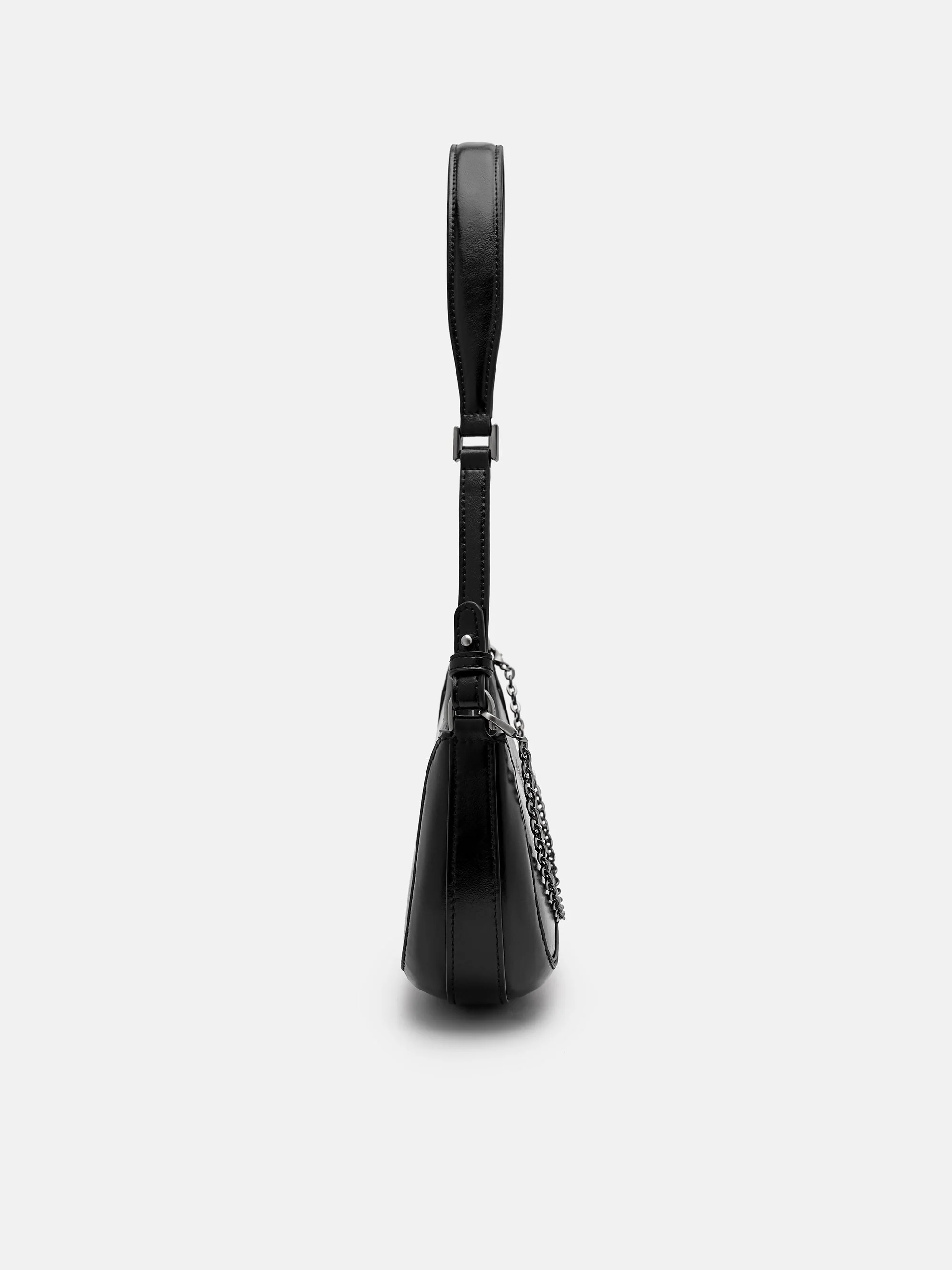 PEDRO Icon Oiled Leather Studded Shoulder Bag - Image 11