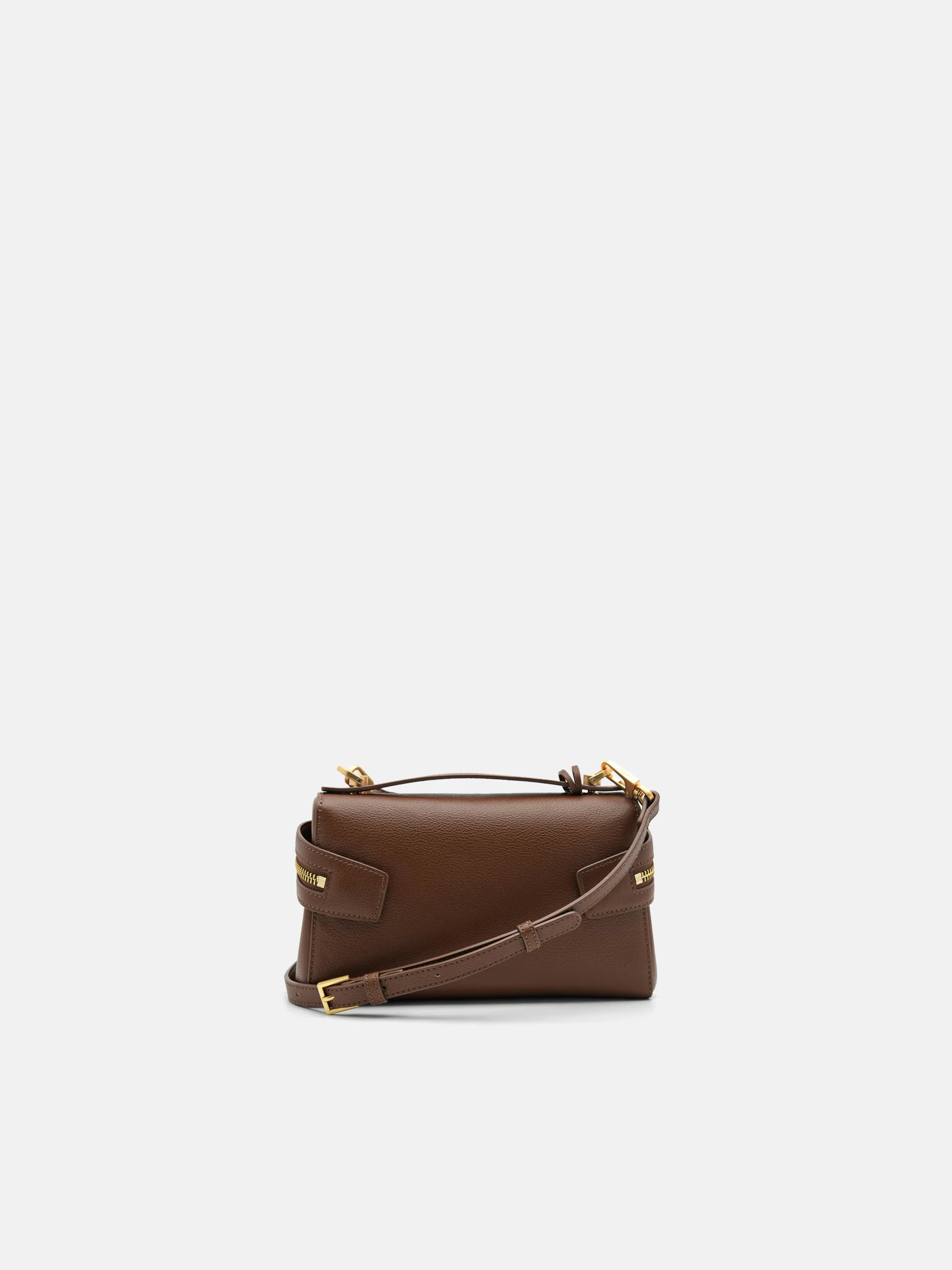 Alyssa Leather Shoulder Bag - Image 3