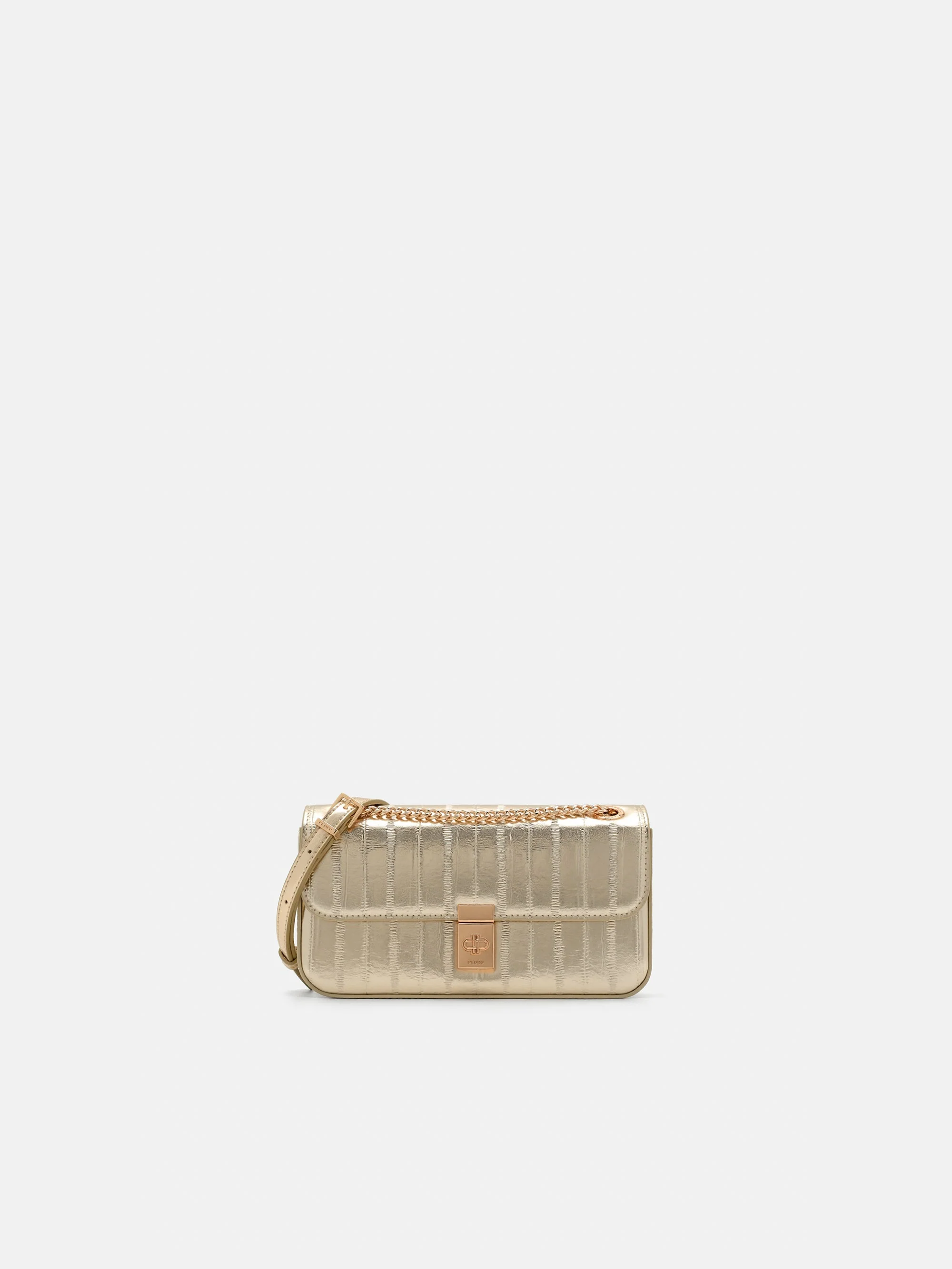 Farida Leather Mini Shoulder Bag
