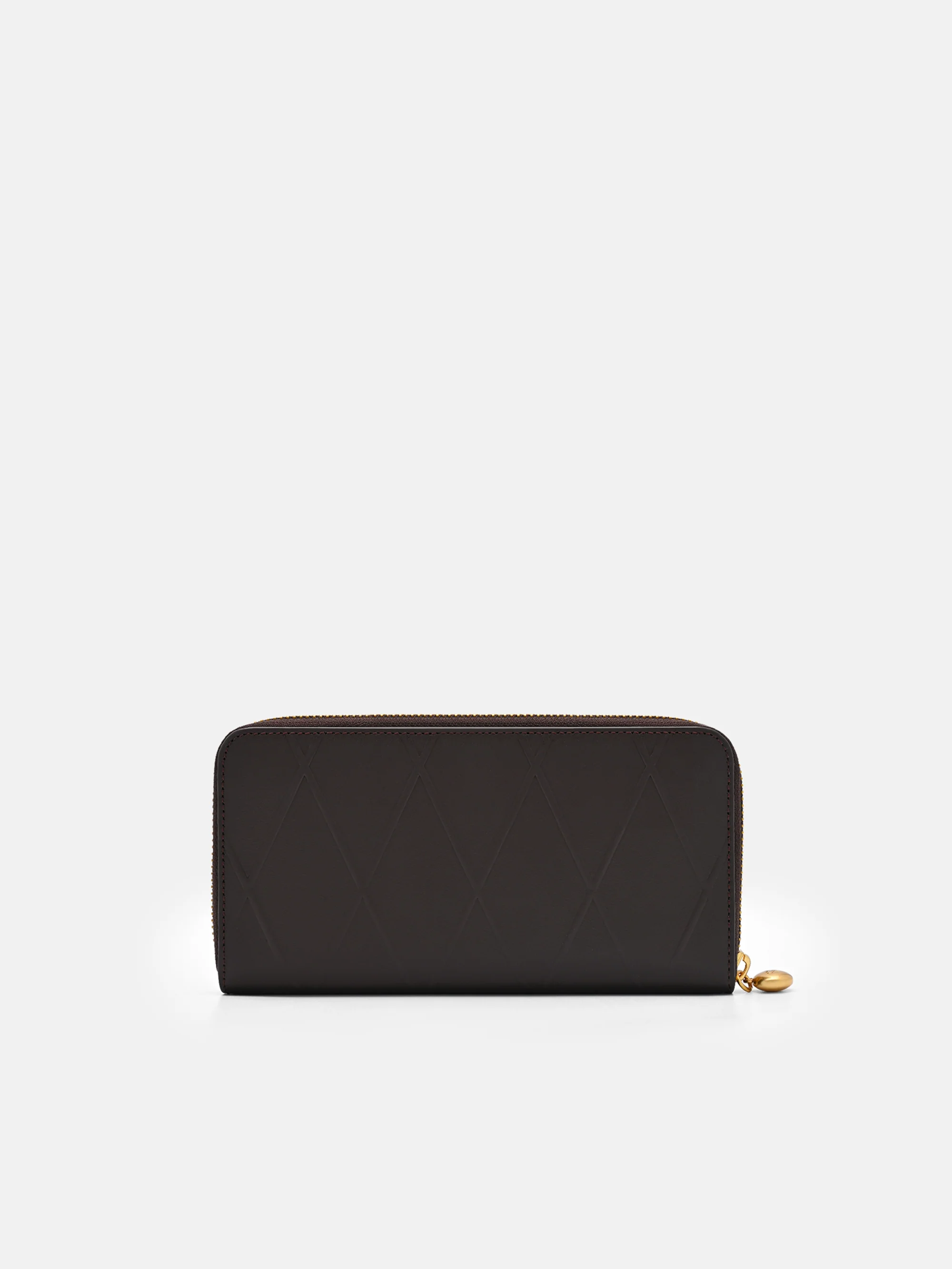 Quilted Leather Long Wallet - Image 11