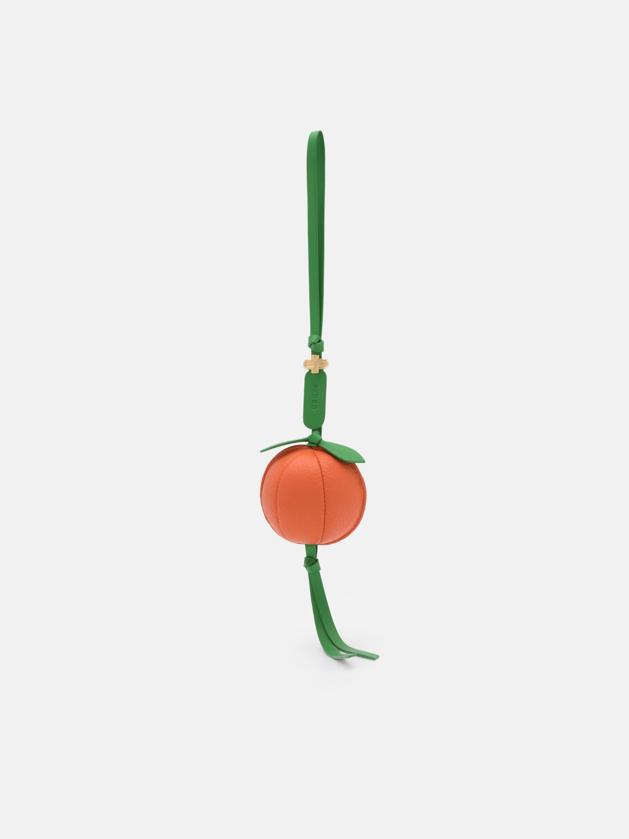 Leather Tangerine Charm